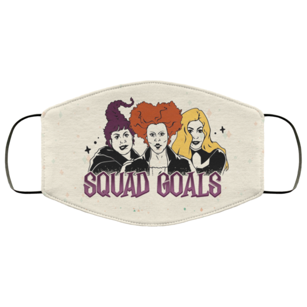 Squad Goal Three Witches Pocus Face Mask