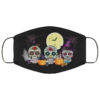 Jack Skellington And Sally Funny Halloween Face Mask