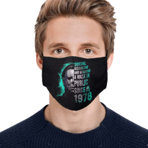 Social Distancing and Wearing a Mask in Public Since 1978 Face Mask