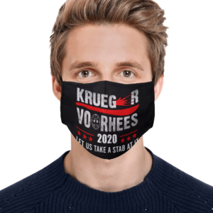 Krueger Vorhees Let Us Take a Stab at It Face Mask