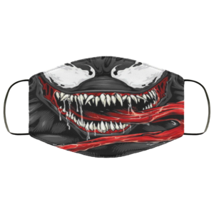 Venom Mouth Superheroes Comics Characters Face Mask