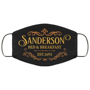 Sanderson Bed and Breakfast Est1693 Face Mask