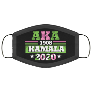 AKA 1908 Kamala Harris 2020 Election Women Rights Face Mask