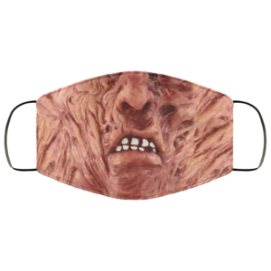 Creepy Halloween Movie Retro Mask Freddys Mouth Mask Nightmares On Elm Street Face Mask