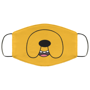 Adventure Time Face Mask Funny Jake the Dog Printed Face Mask