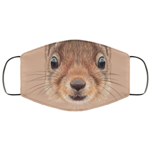Printable Squirrel Face Mask