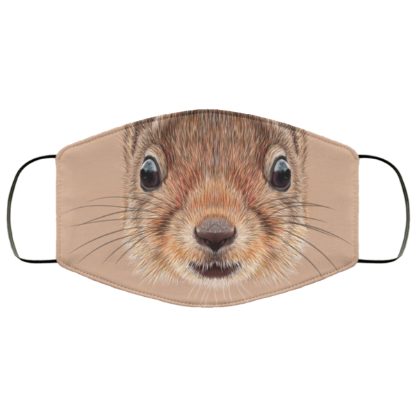 Printable Squirrel Face Mask