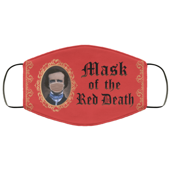 Mask Of The Red Death Face Mask