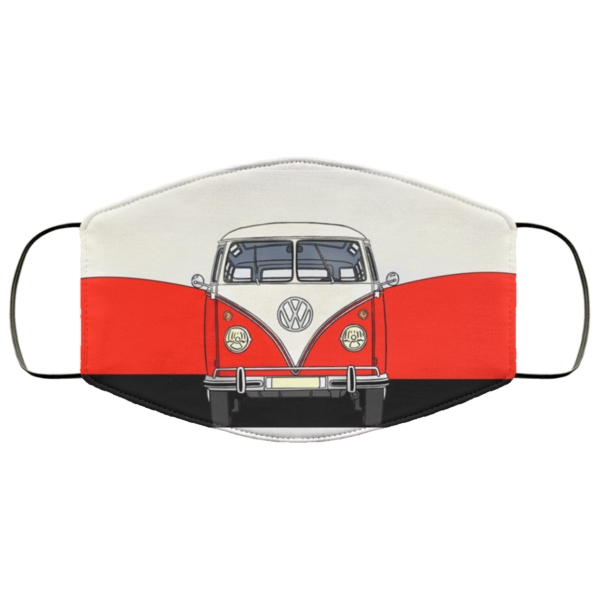 Camping Bus Van Face Mask