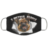 2 Metres People Funny Rottweiler For  Rottweiler Printed Face Mask