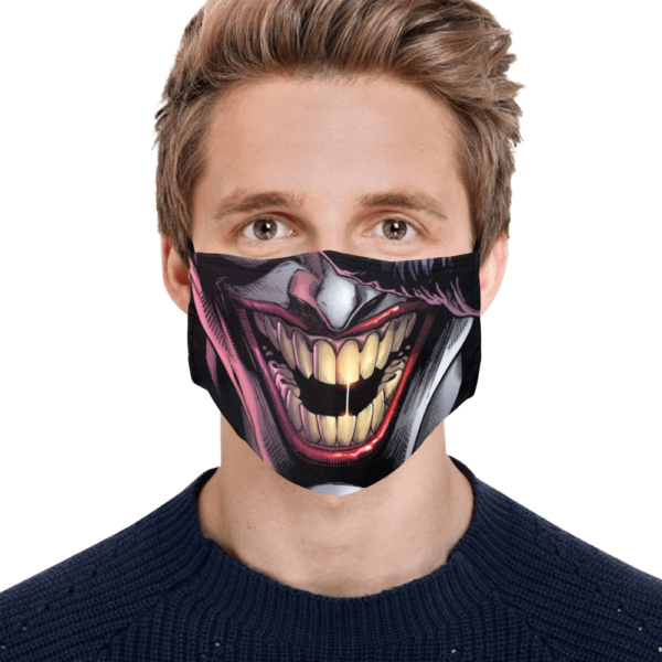 Funny Joker Halloween Mask Face Mask