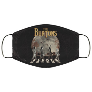 The Burtons Jack Skellington Beetlejuice Edward Scissorhands Face Mask