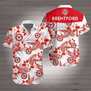 Brentford football club Hawaiian Beach Shirt