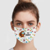Darryl 2020 Because Humans Suck Cloth Face Mask Reusable