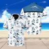 Coors light floral Hawaiian Beach Shirt