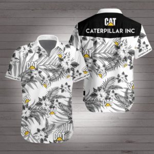 Caterpillar inc Hawaiian Beach Shirt