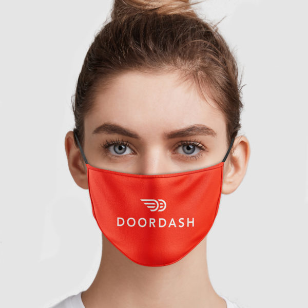 DoorDash Cloth Face Mask Reusable