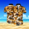 Led zeppelin Summer Short Sleeve Hawaiian Beach Shirt