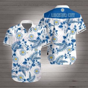 Leicester city Hawaiian Beach Shirt