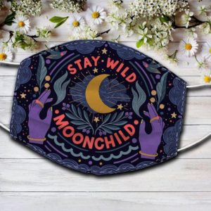 Stay Wild Moon Child Hippie Mask