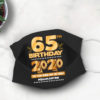 80th Birthday 2020 Face mask Cute Quarantine birthday Face Mask