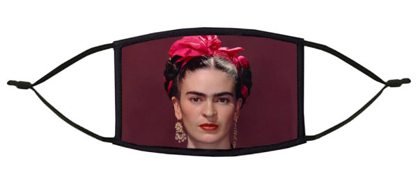 Frida with Pink Bow Face Mask