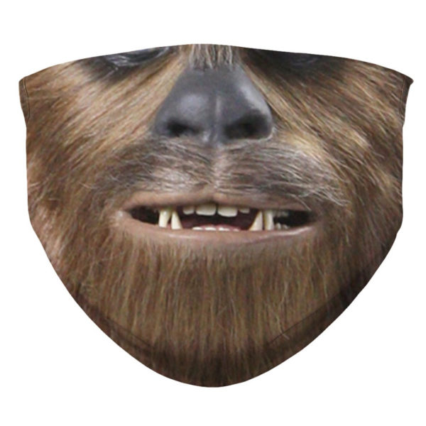 Chewbacca from Star Wars Face Mask