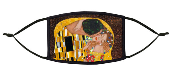 The Kiss Klimt Face Mask