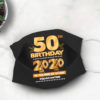 40th Birthday 2020 Face mask Cute Quarantine birthday Face Mask