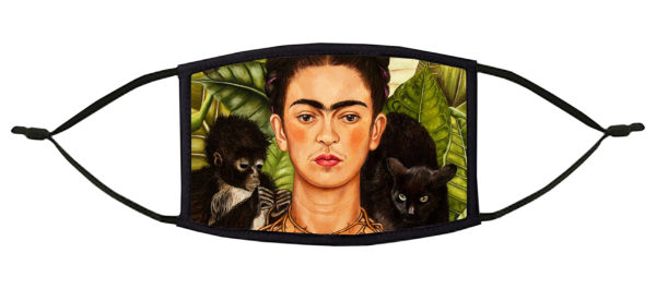 Frida Monkey  Cat Face Mask