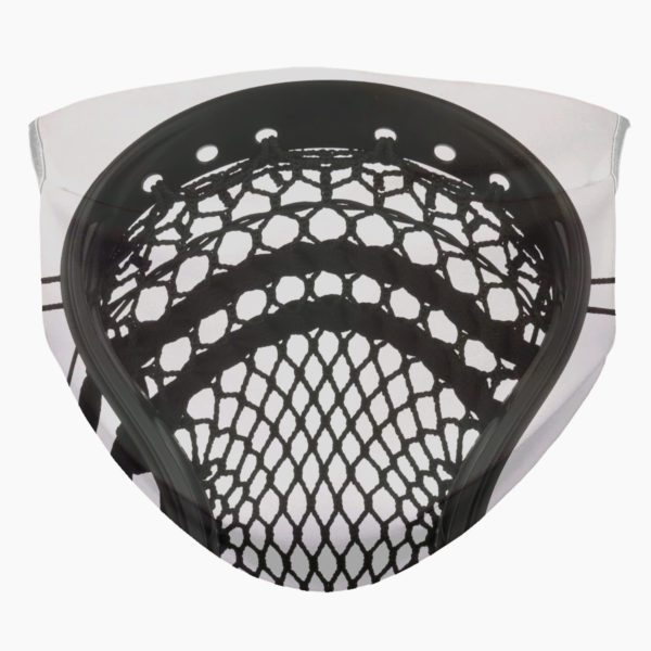 Black Lacrosse Head Face Mask