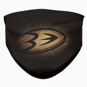 Anaheim Ducks Dark Background Face Mask