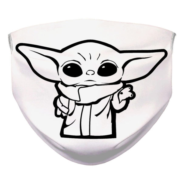 Baby Yoda from Mandalorian The Child Surgical Face Mask