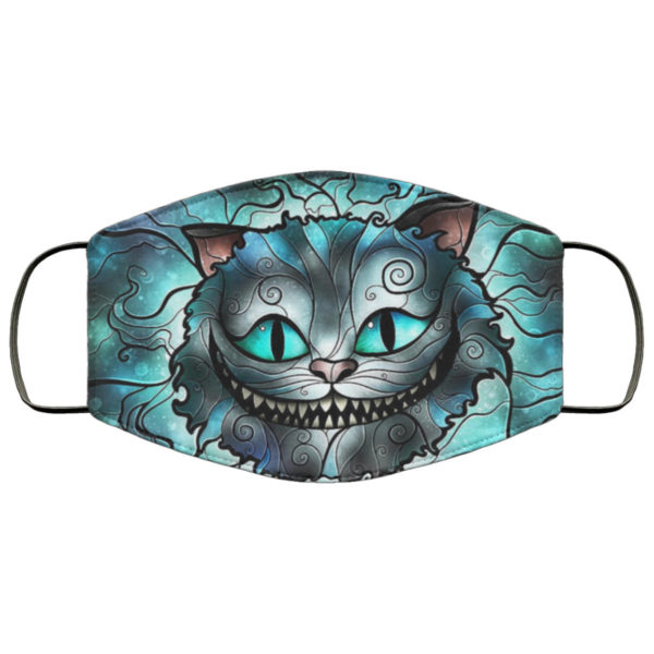 Cheshire Cat Alice Face Mask Reusable
