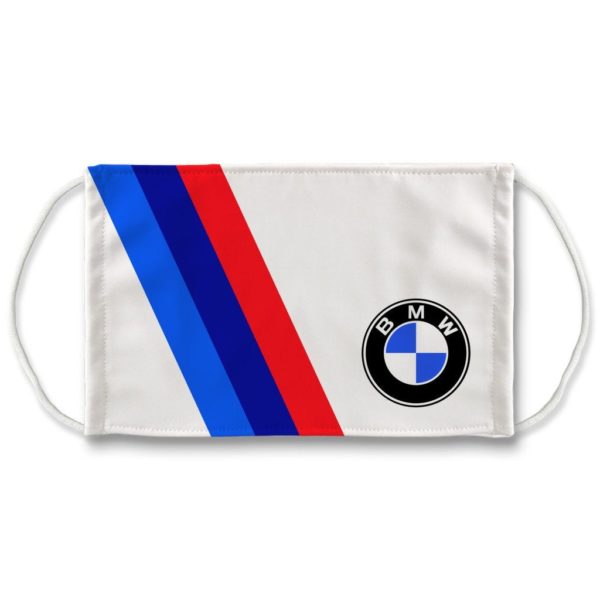 BMW M3 Stripes Alpina Face Mask