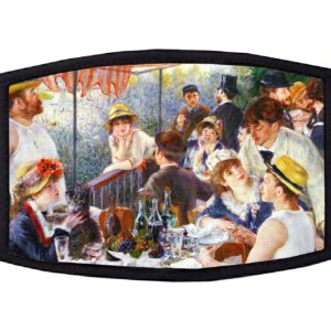 Luncheon of the Boating Party Renoir Face Mask