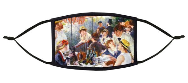 Luncheon of the Boating Party Renoir Face Mask