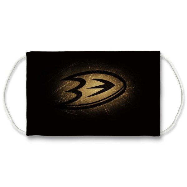 Anaheim Ducks Dark Background Face Mask