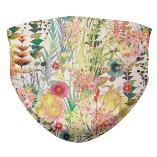 Liberty Wildflower Fabric Pattern Face Mask