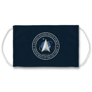 United States Space Force Insignia USSF Face Mask