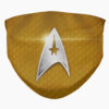 Star Trek Star Fleet Insignia Captains Face Mask