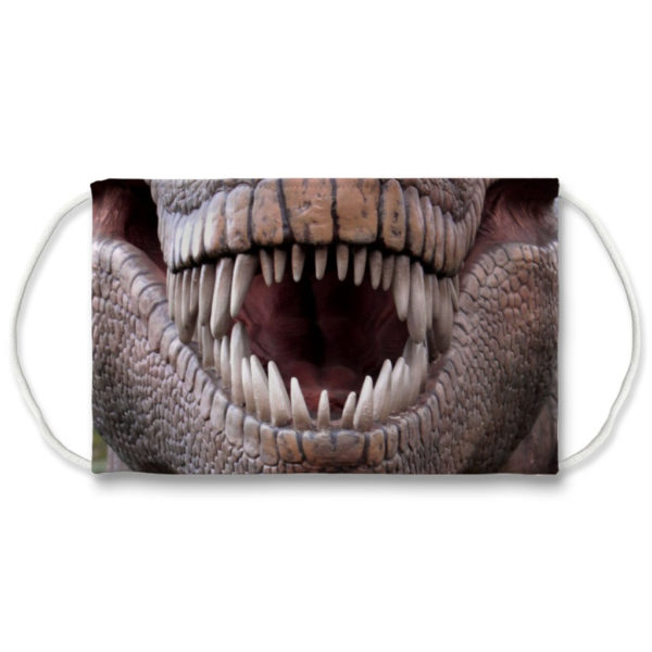 T-Rex Tyrannosaurus Rex Dinosaur Jurassic Park Face Mask