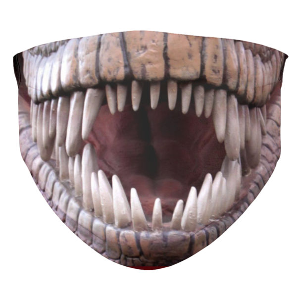 T-Rex Tyrannosaurus Rex Dinosaur Jurassic Park Face Mask