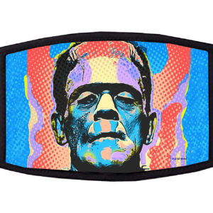 Frankenstein Pop Art Face Mask