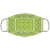 Apple Green Bandana Face Mask