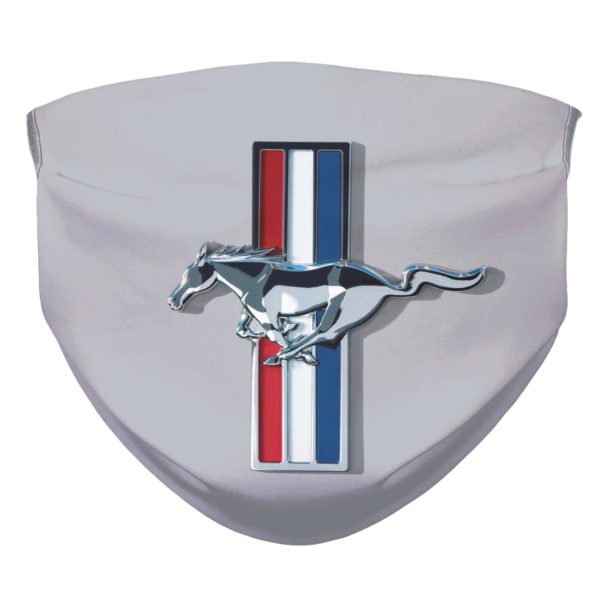 Ford Mustang Hood Ornament Pony Logo Face Mask