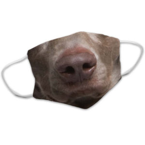 Favorite Weimaraner Dog Face Face Mask