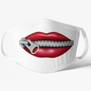 Zipper Mouth Face Mask