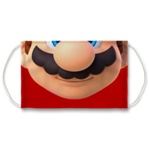 Super Mario Face Mask form Super Mario Bros Brothers