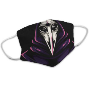 Plague Doctor Medieval Time Crow Beak Face Mask